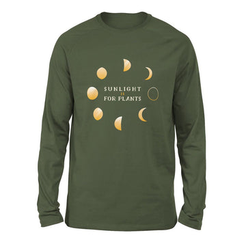 Night Moon Phases Men/Unisex Drop Shoulder Sweatshirt in Military Green color